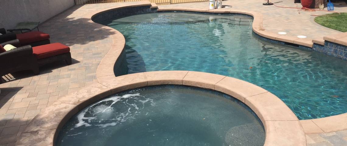 Calabasas pool remodeling